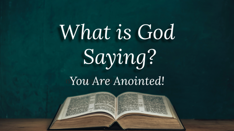 What is God Saying?