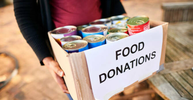 CUOC and the Salvation Army Food Collection!