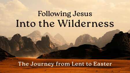Following Jesus Into the Wilderness