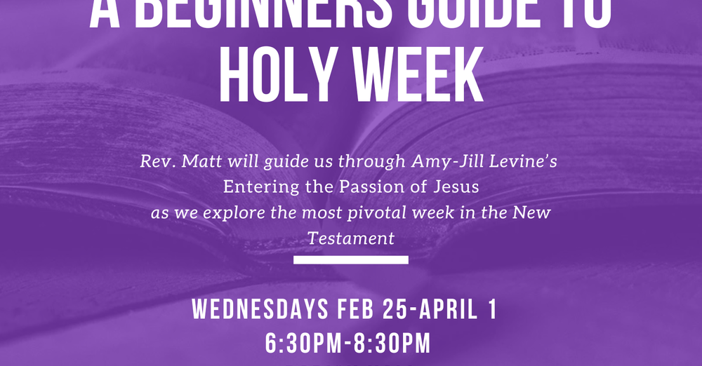 Lenten Class