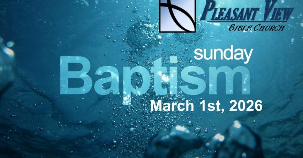 Baptism service