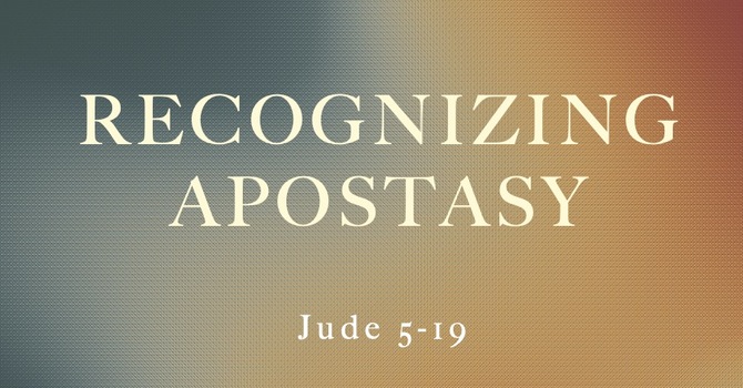 Recognizing Apostasy