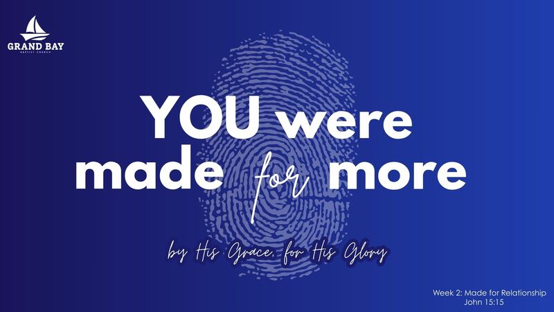 You Were Made For Relationship