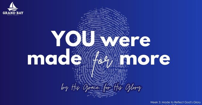 Made to Reflect God's Glory