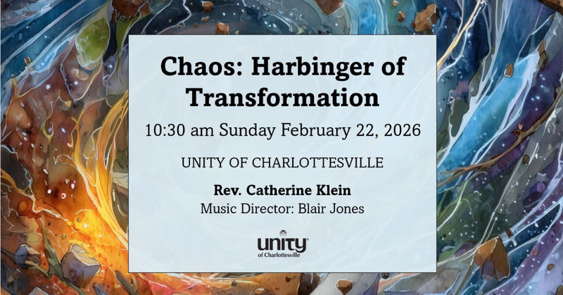 Chaos: Harbinger of Transformation