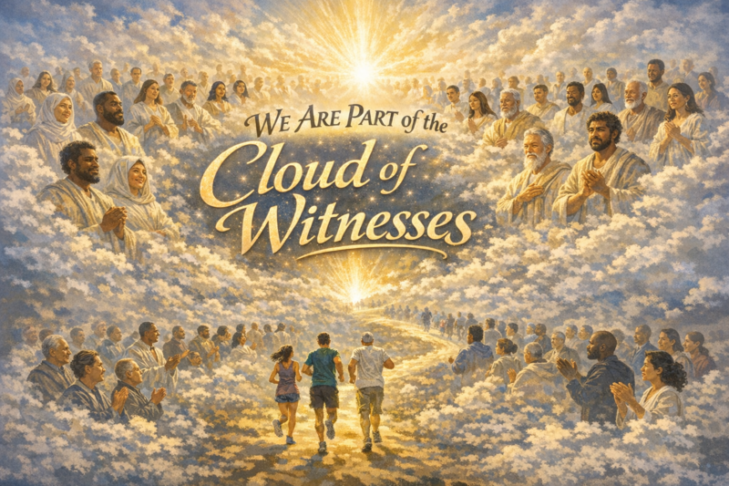 We Are Part of the Cloud of Witnesses