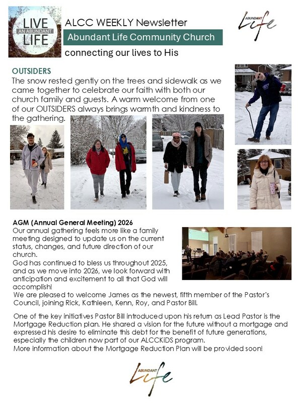 connecting others to a life that matters