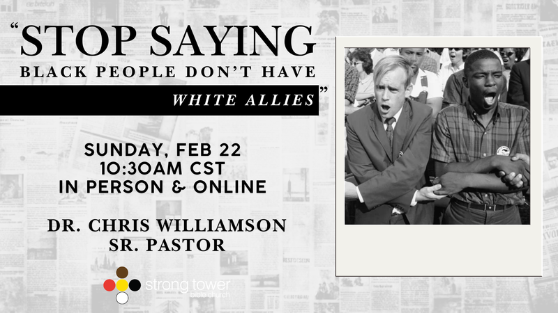 Stop Saying: Black People Don't Have White Allies