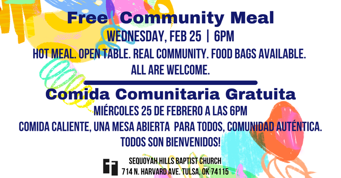 Free Community Meal