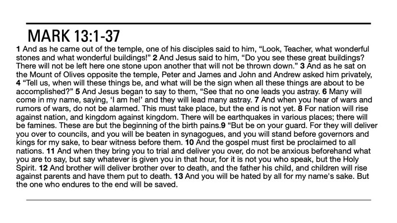 The End Of The World As We Know It