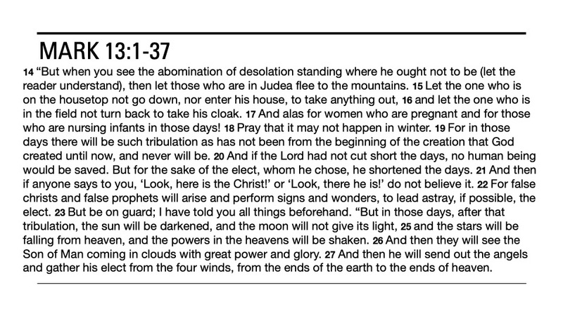 The End Of The World As We Know It