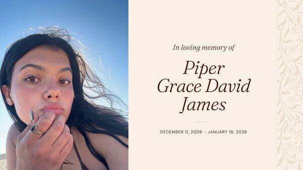 Celebration of Life for Piper James