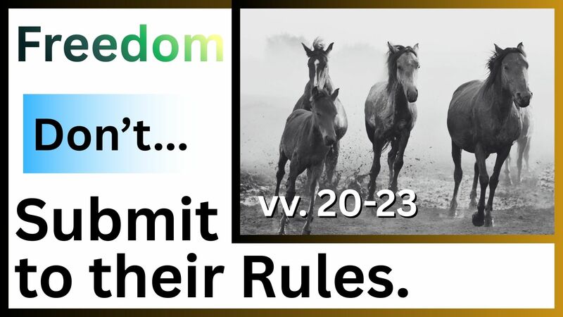 A Faith that Chases Freedom