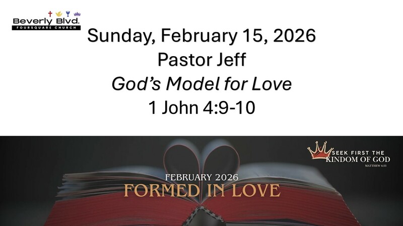 God’s Model for Love