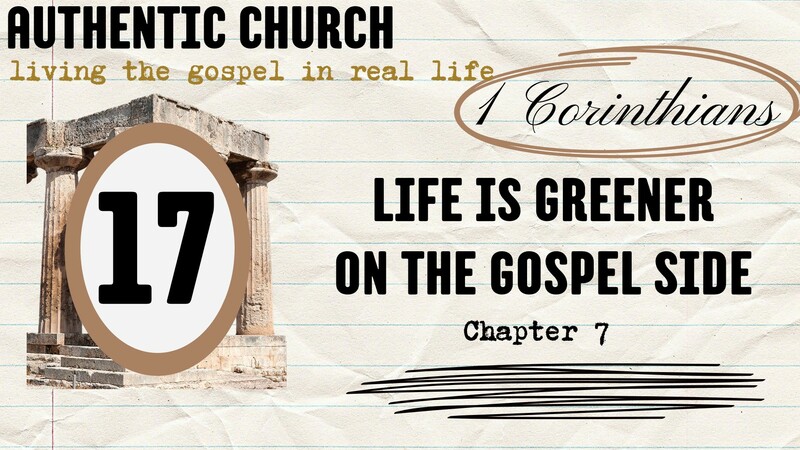 Marriage 101-Life is Greener on the Gospel Side