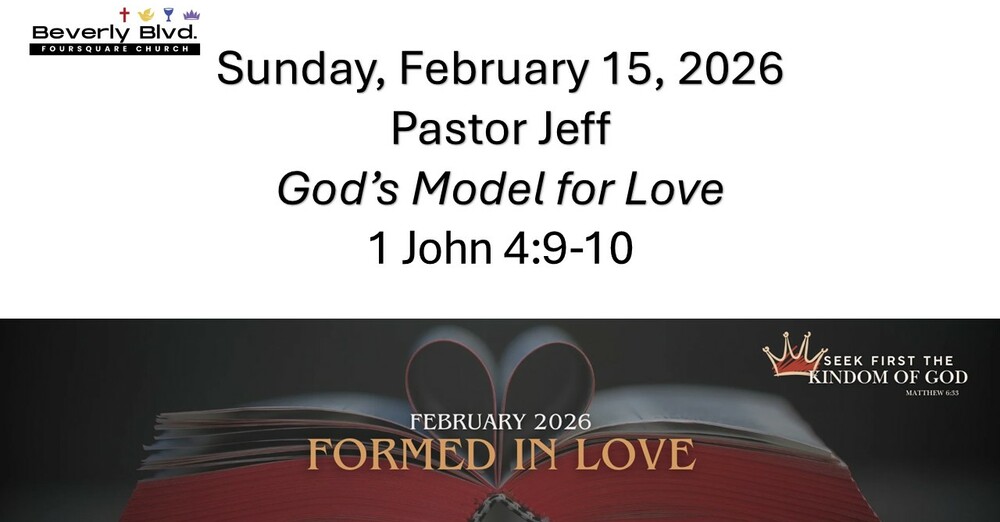 God’s Model for Love