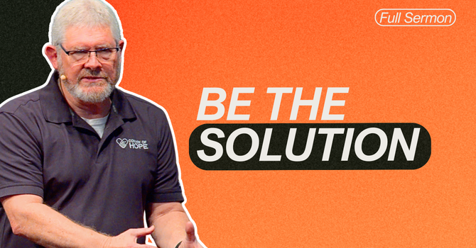 Stop Blaming. Start Being the Solution.