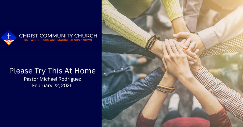 Please Try This At Home