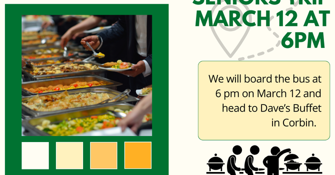 Senior Adult Dinner Trip 