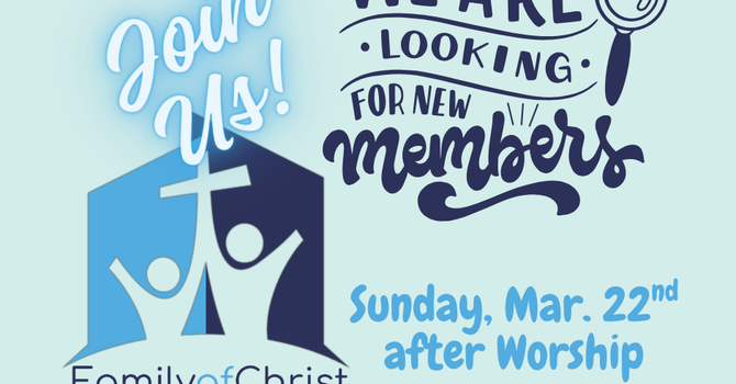 New Member Informational Meeting