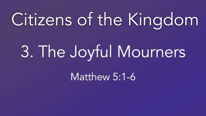 3. The joyful mourners