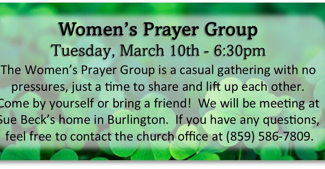 Women's Prayer Group