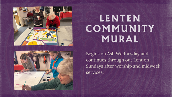 Lenten Community Mural