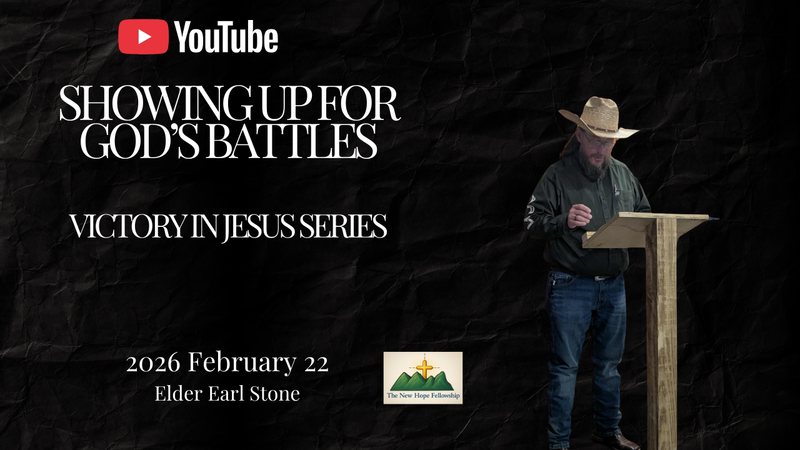 Showing up for God's battles