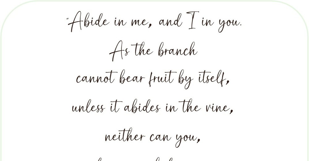 A Note from the Pastor