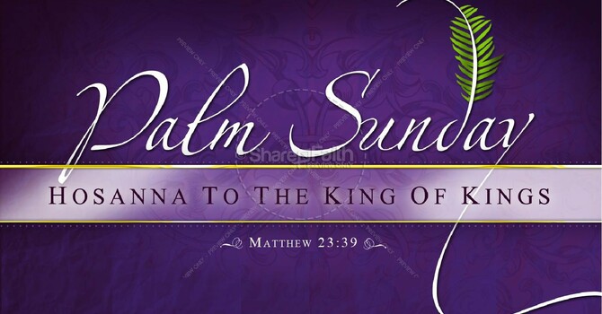 Palm Sunday