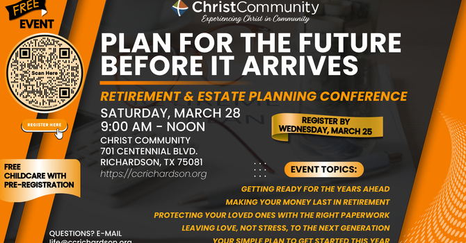 Plan for the Future Before It Arrives