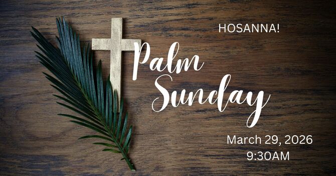 Palm Sunday!