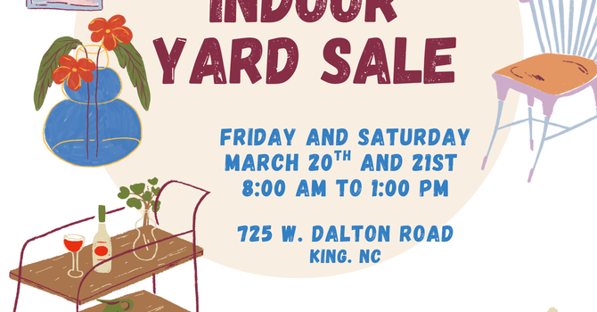 Indoor Youth Yard Sale