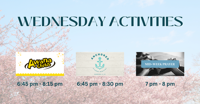 Wednesday Night Activities