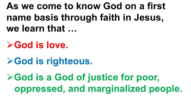 Jesus: Knowing God on a First Name Basis