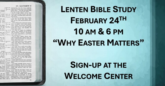 "Why Easter Matters" Bible Study