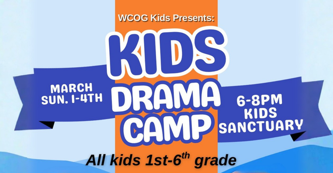 WCOG Kids Drama Camp