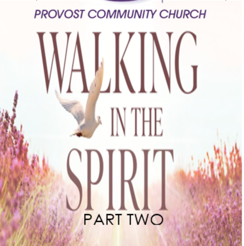 Walking IN the Spirit Part two