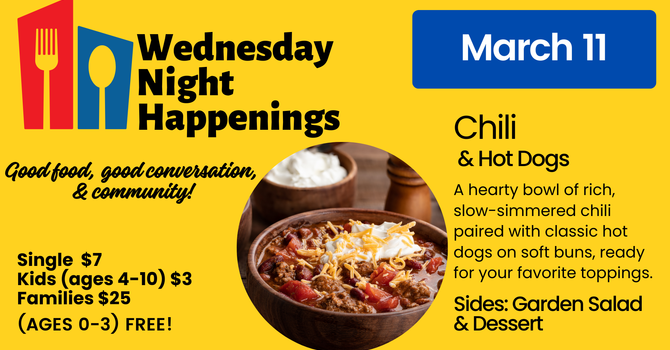 Wednesday Night Happenings