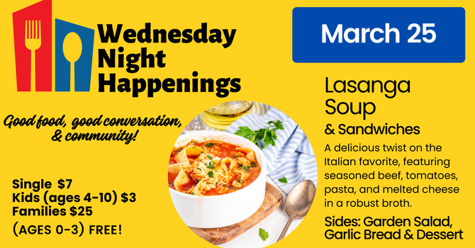 Wednesday Night Happenings