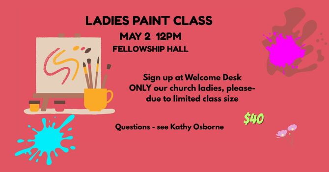 Ladies Painting Class