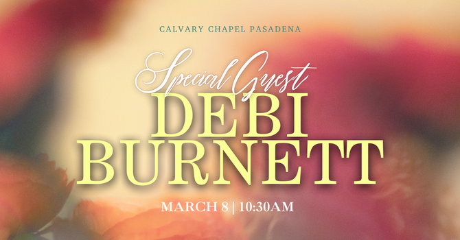 Guest Speaker-Debi Burnett