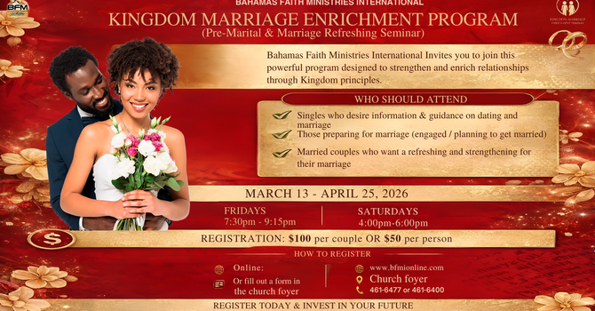 Kingdom Marriage Enrichment Class 2026