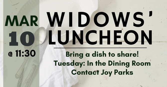 Widow's Luncheon