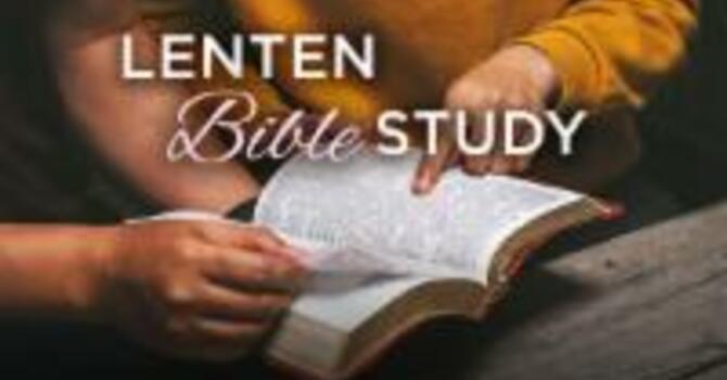 Lenten Bible Study image