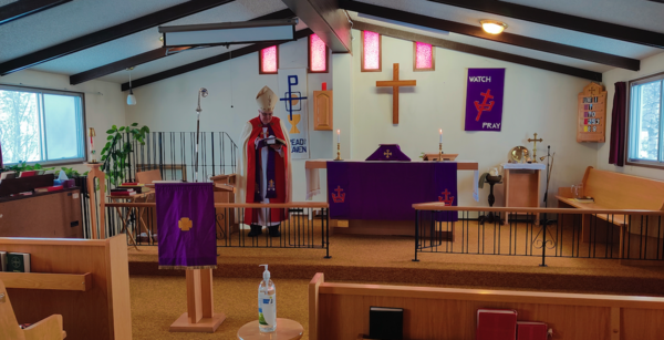 Eucharist Service, St. Anne's, Valleyview