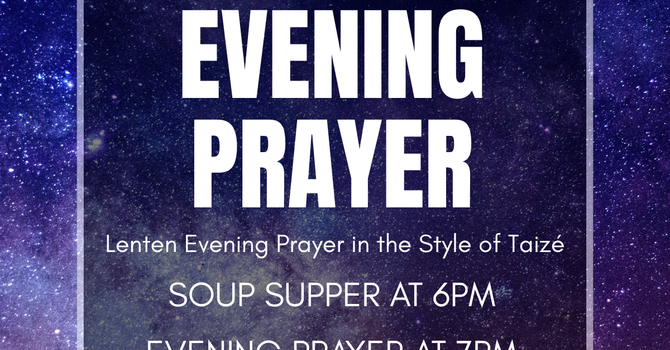 Lenten Evening Prayer in the Style of Taizé