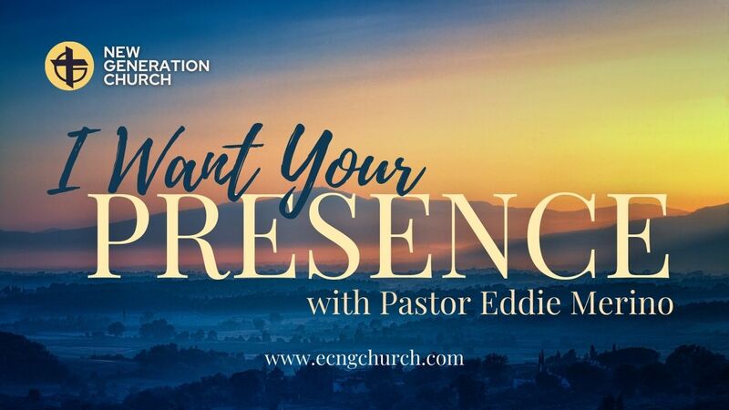 I WANT YOUR PRESENCE