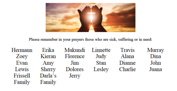 Diocesan Prayers