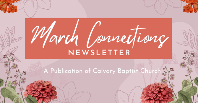 Connections Newsletter image